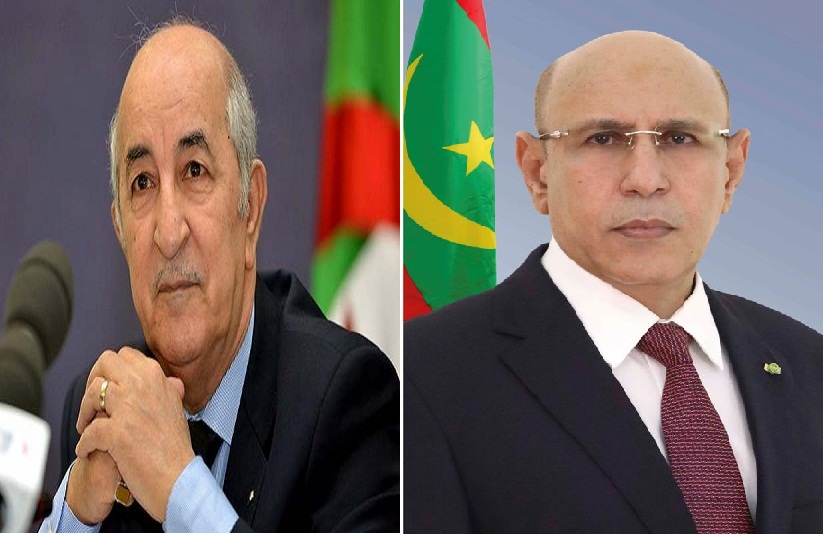 صورة فخامة رئيس الجمهورية يتلقى اتصالا هاتفيا من نظيره الجزائري