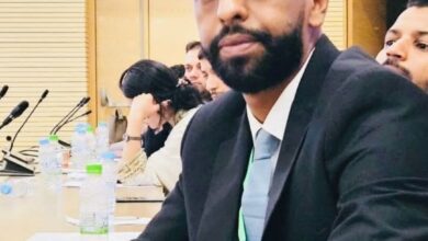 صورة الأستاذ الشيخ أبراهيم سيد ميله  ممثلا عن شباب حزب الاصلاح مكلفا بالسياسات العامة لإتحاد الشبيبة الاشتراكية الديمقراطية في العالم العربي،،،