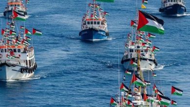 صورة الأحزاب السياسية الموريتانية تندد بجريمة اقتحام أسطول الصمود(بيان)