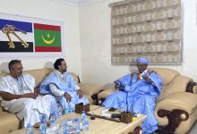 صورة رئيس حزب الإصلاح يستقبل ممثل حماس في موريتانيا