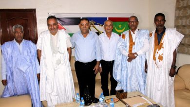 صورة رئيس حزب الإصلاح يستقبل وفدا من حزب حركة النضال الوطني التونسي