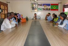 صورة التأطير السياسي مع مسؤول الإعلام الأستاذ الحسن ولد محنض