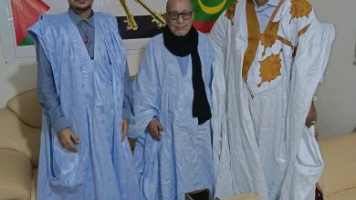 صورة الإطار والوجيه السياسي التراد ولد ابراهيم عناني يلتحق بحزب الاصلاح،