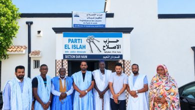 صورة استقبال منسقية دار النعيم لوجهين سياسيين،