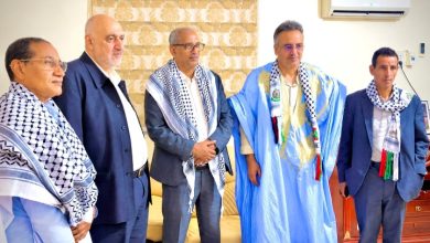 صورة رئيس حزب الإصلاح يستقبل المهندس منير سعيد :ابو عبد الرحمن… الأمين العام للائتلاف العالمي لنصرة القدس وفلسطين…